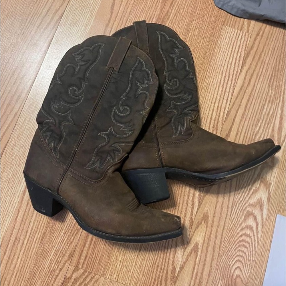 Cowboy riding boots